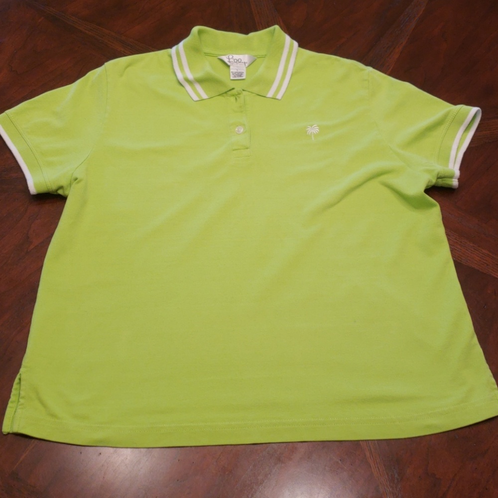 Lily Pulitzer Lime Green Polo
